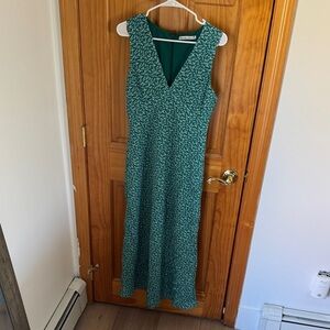 Abercrombie and Fitch V-Neck Column Maxi Dress